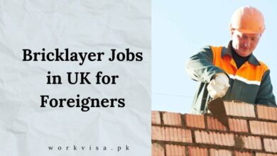 Bricklayer Jobs in UK for Foreigners