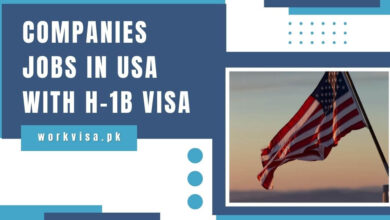 Companies Jobs in USA with H-1B Visa