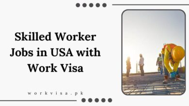 Skilled Worker Jobs in USA with Work Visa