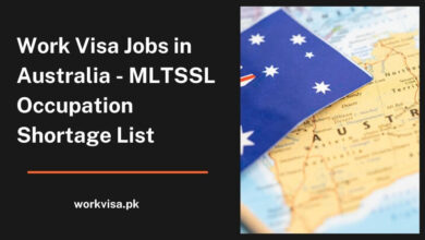 Work Visa Jobs in Australia - MLTSSL Occupation Shortage List
