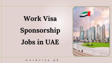 Work Visa Sponsorship Jobs in UAE