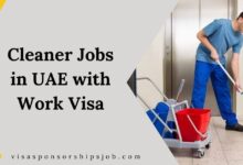 Cleaner Jobs in UAE with Work Visa