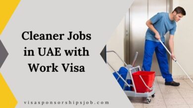 Cleaner Jobs in UAE with Work Visa