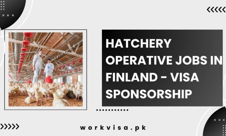 Hatchery Operative Jobs in Finland - Visa Sponsorship