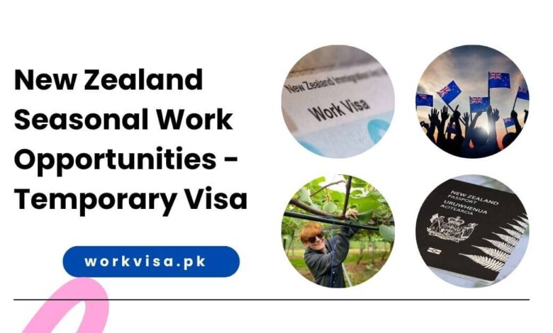 New Zealand Seasonal Work Opportunities - Temporary Visa