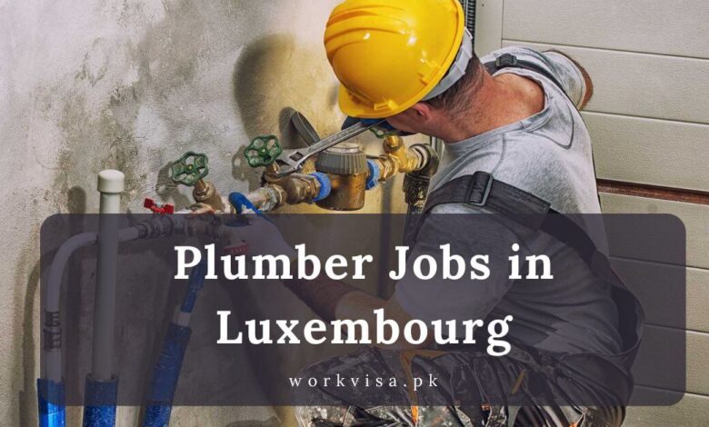 Plumber Jobs in Luxembourg