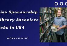 Visa Sponsorship Library Associate Jobs in USA