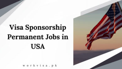 Visa Sponsorship Permanent Jobs in USA