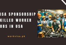 Visa Sponsorship Skilled Worker Jobs in USA