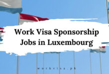 Work Visa Sponsorship Jobs in Luxembourg