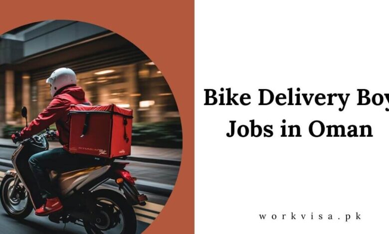 Bike Delivery Boy Jobs in Oman