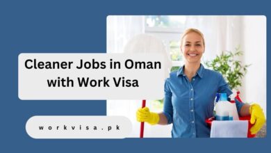 Cleaner Jobs in Oman with Work Visa