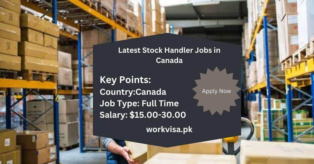 Latest Stock Handler Jobs in Canada