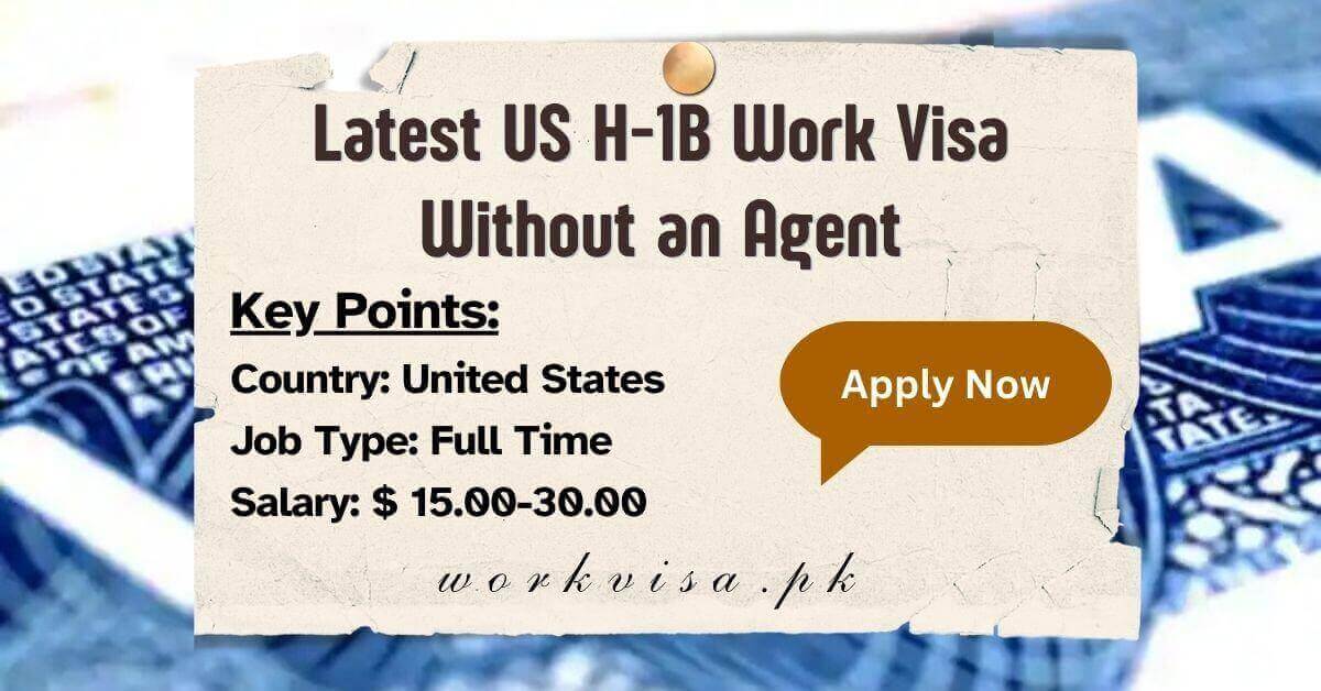 Latest US H-1B Work Visa Without an Agent