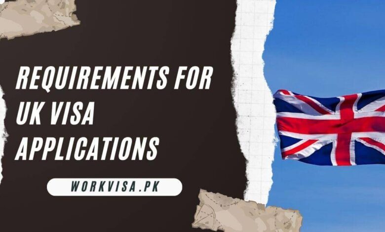 Requirements for UK Visa Applications