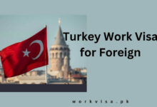 Turkey Work Visa for Foreign
