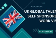 UK Global Talent Self Sponsored Work Visa