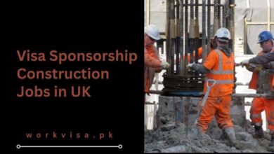 Visa Sponsorship Construction Jobs in UK