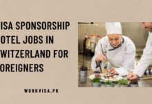 Visa Sponsorship Hotel Jobs in Switzerland For Foreigners