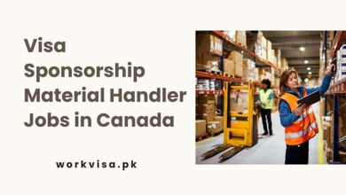 Visa Sponsorship Material Handler Jobs in Canada