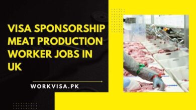 Visa Sponsorship Meat Production Worker Jobs in UK