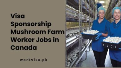 Visa Sponsorship Mushroom Farm Worker Jobs in Canada