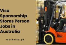 Visa Sponsorship Stores Person Jobs in Australia