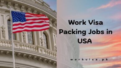 Work Visa Packing Jobs in USA