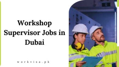 Workshop Supervisor Jobs in Dubai