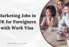 Marketing Jobs in UK for Foreigners with Work Visa