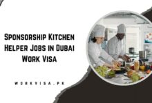 Sponsorship Kitchen Helper Jobs in Dubai Work Visa