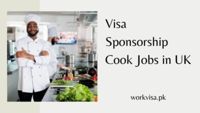 Visa Sponsorship Cook Jobs in UK