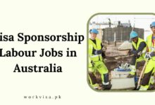 Visa Sponsorship Labour Jobs in Australia