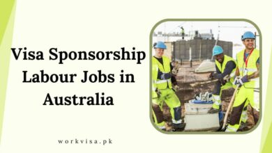 Visa Sponsorship Labour Jobs in Australia