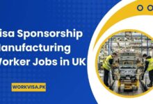 Visa Sponsorship Manufacturing Worker Jobs in UK