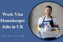 Work Visa Housekeeper Jobs in UK