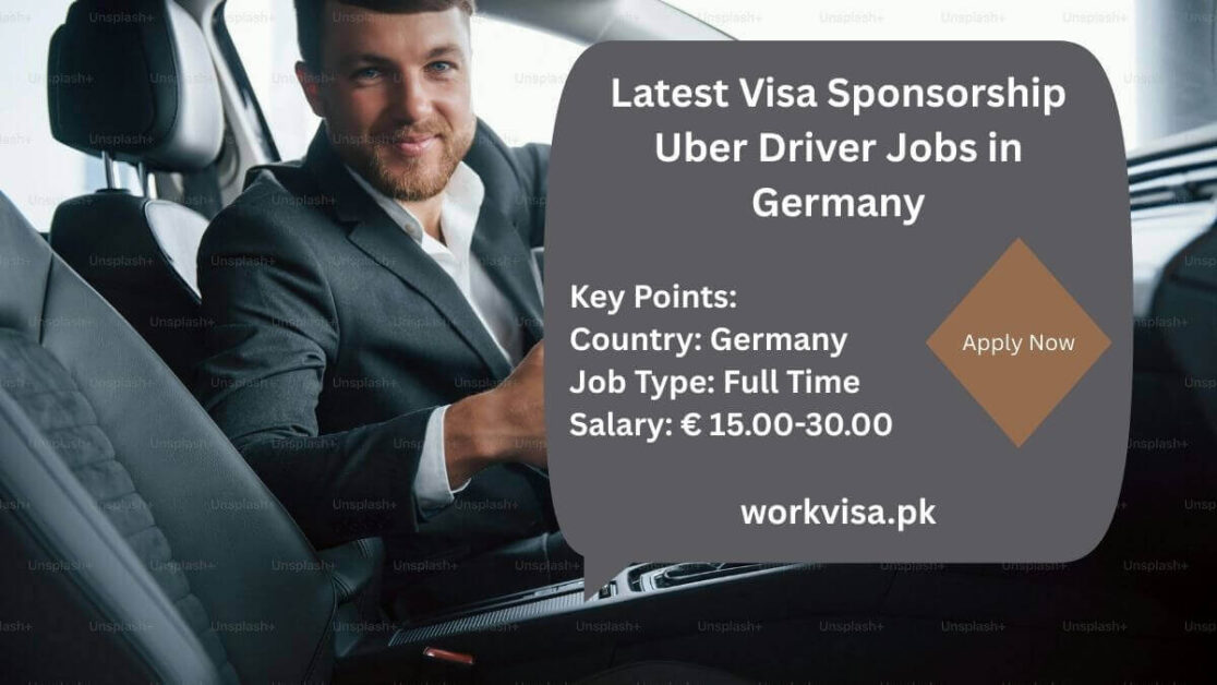 Latest Visa Sponsorship Uber Driver Jobs in Germany