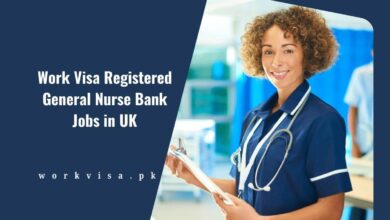 Work Visa Registered General Nurse Bank Jobs in UK