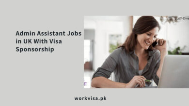 Admin Assistant Jobs in UK With Visa Sponsorship