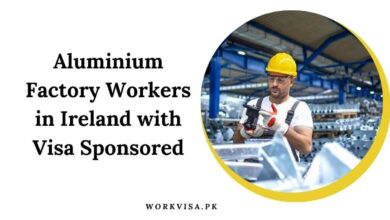 Aluminium Factory Workers in Ireland with Visa Sponsored