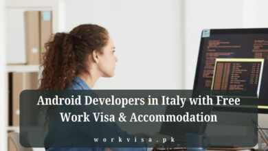 Android Developers in Italy with Free Work Visa & Accommodation