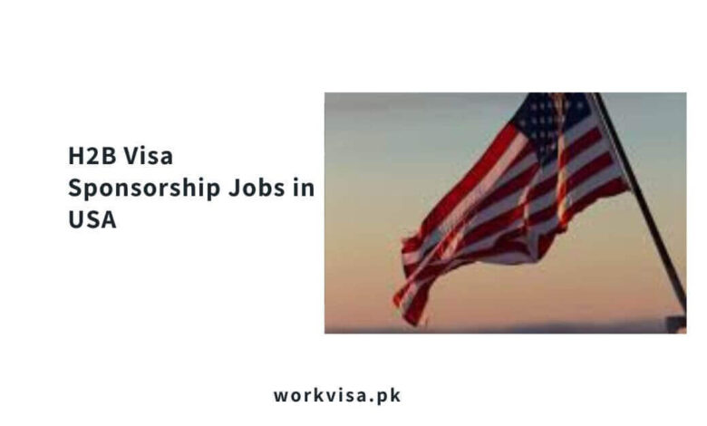 H2B Visa Sponsorship Jobs in USA