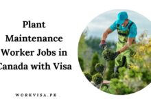 Plant Maintenance Worker Jobs in Canada with Visa