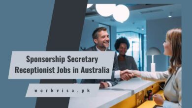 Sponsorship Secretary Receptionist Jobs in Australia