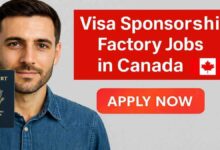 Visa Sponsorship Factory Jobs in Canada