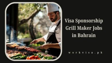 Visa Sponsorship Grill Maker Jobs in Bahrain