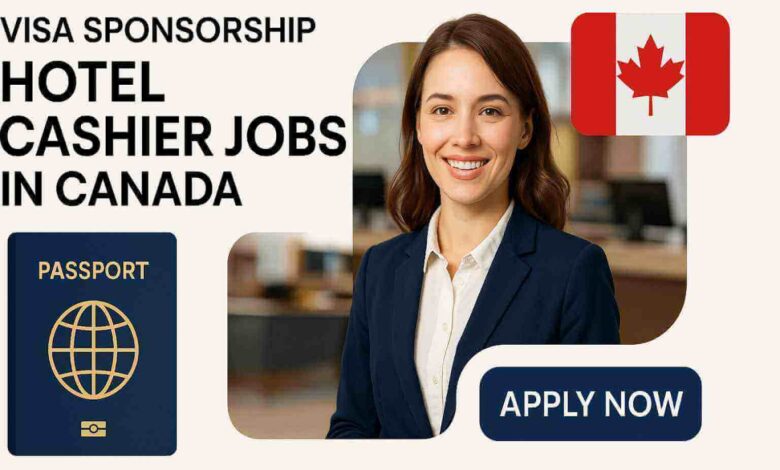 Visa Sponsorship Hotel Cashier Jobs in Canada