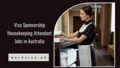 Visa Sponsorship Housekeeping Attendant Jobs in Australia