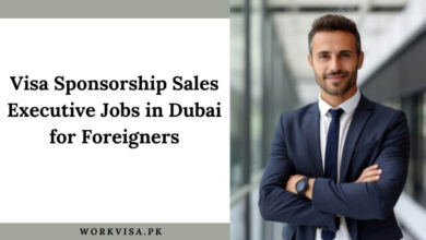 Visa Sponsorship Sales Executive Jobs in Dubai for Foreigners