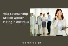 Visa Sponsorship Skilled Worker Hiring in Australia